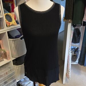 Sanctuary Black Tank Top